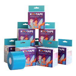 Kootape Kinesiology Tape pack 12 azul