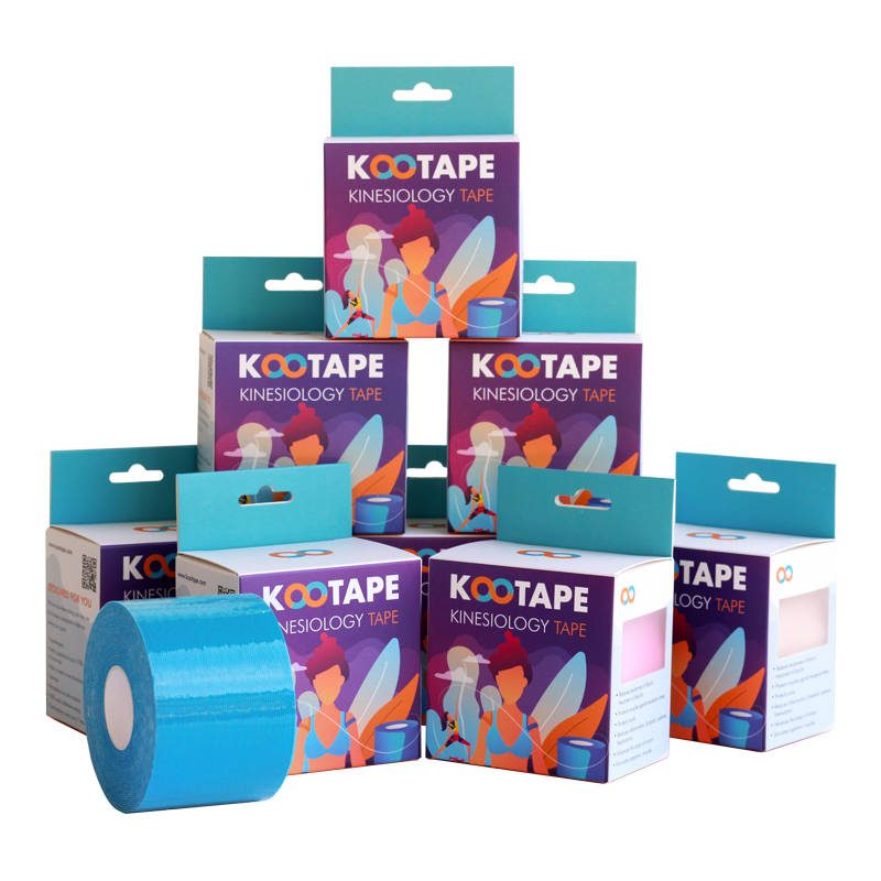 Kootape Kinesiology Tape pack 12 Blue