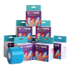 Kootape Kinesiology Tape pack 12 Blue